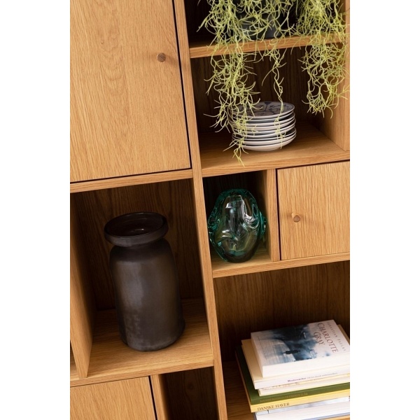 Regał Rangoon szeroki dąb - ACTONA